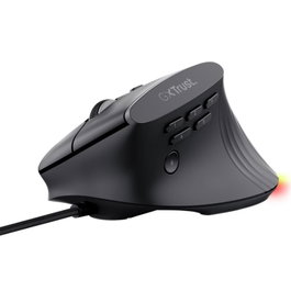 RATON OPTICO GAMING GXT 145 ERGONOMICO VERTICAL REXXA NEGRO TRUST